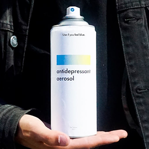 Antidepressant aerosol